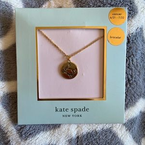 Kate spade Cancer bracelet (July birthdays) never been used